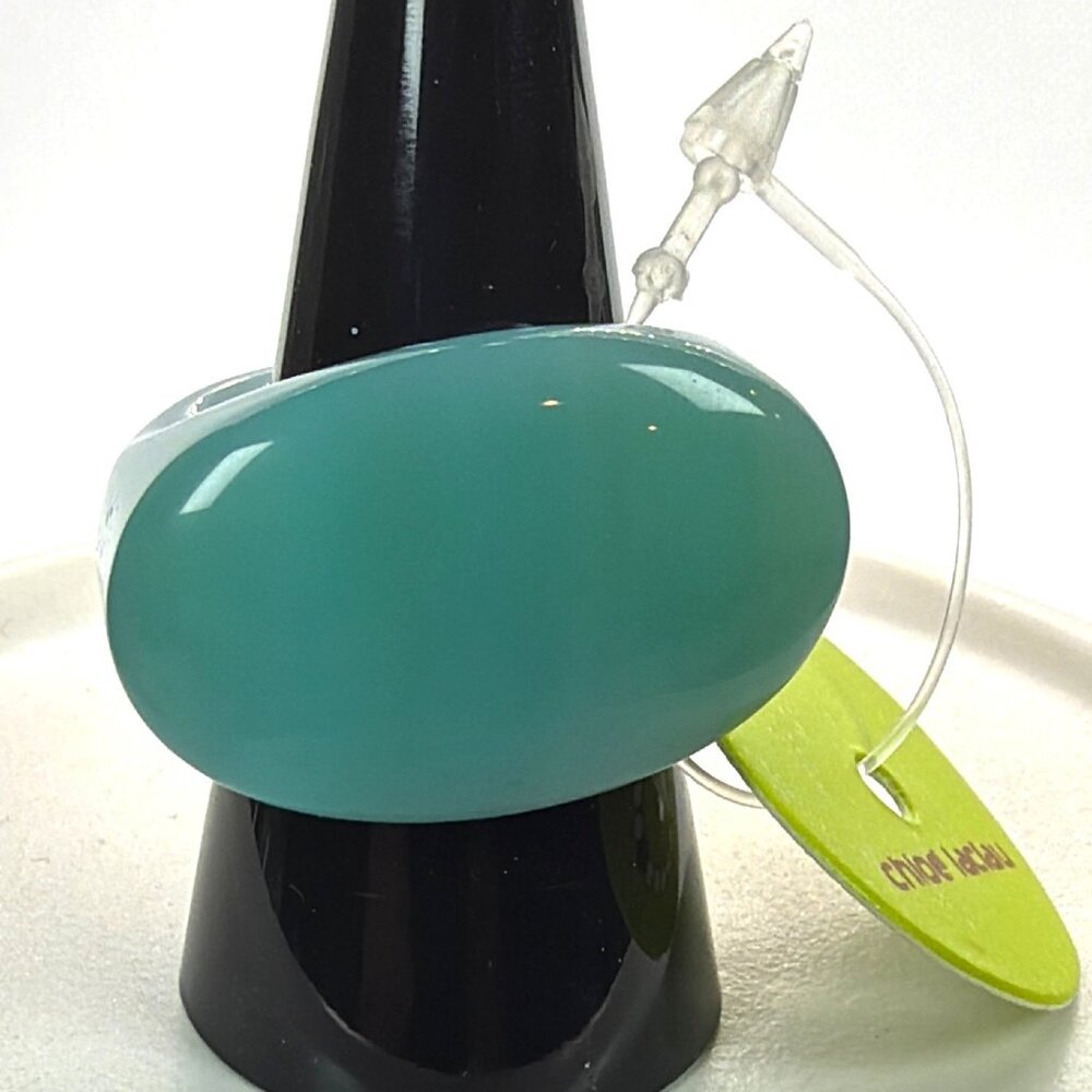 Retired Chloe Laclau Rio Resin Dome Ring 2008 Deadstock NWT Sz 9 Boutique Brazil - Picture 10 of 16